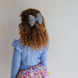 Mimi & Lula - Giant Disco Ball Bow Silver
