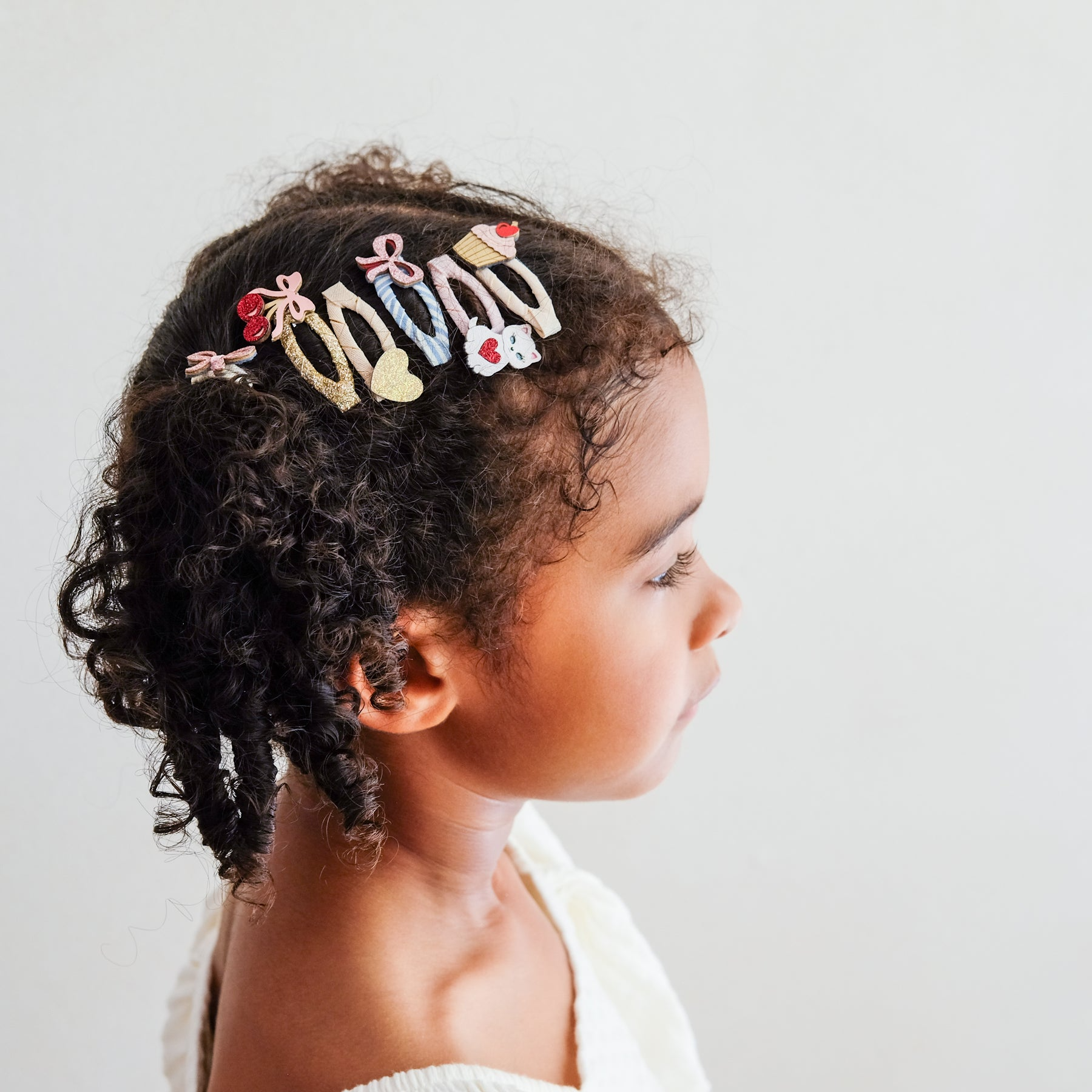 Mimi & Lula - Kittybow Mini Clips Pastels