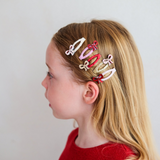 Mimi & Lula - Cutesy Bow Mini Clips Red