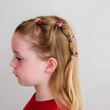 Mimi & Lula - Hair Ties - Cutesy Bow Mini Ties Red