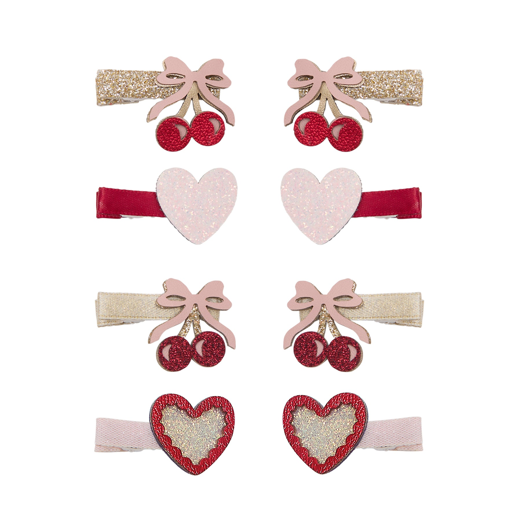 Mimi & Lula - Cherries Salon Clips Pink