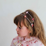 Mimi & Lula - Cherries Headband Pink
