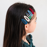 Mimi & Lula - Berry Scallop Mini Clips Dark Multi