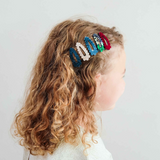 Mimi & Lula - Berry Scallop Mini Clips Dark Multi