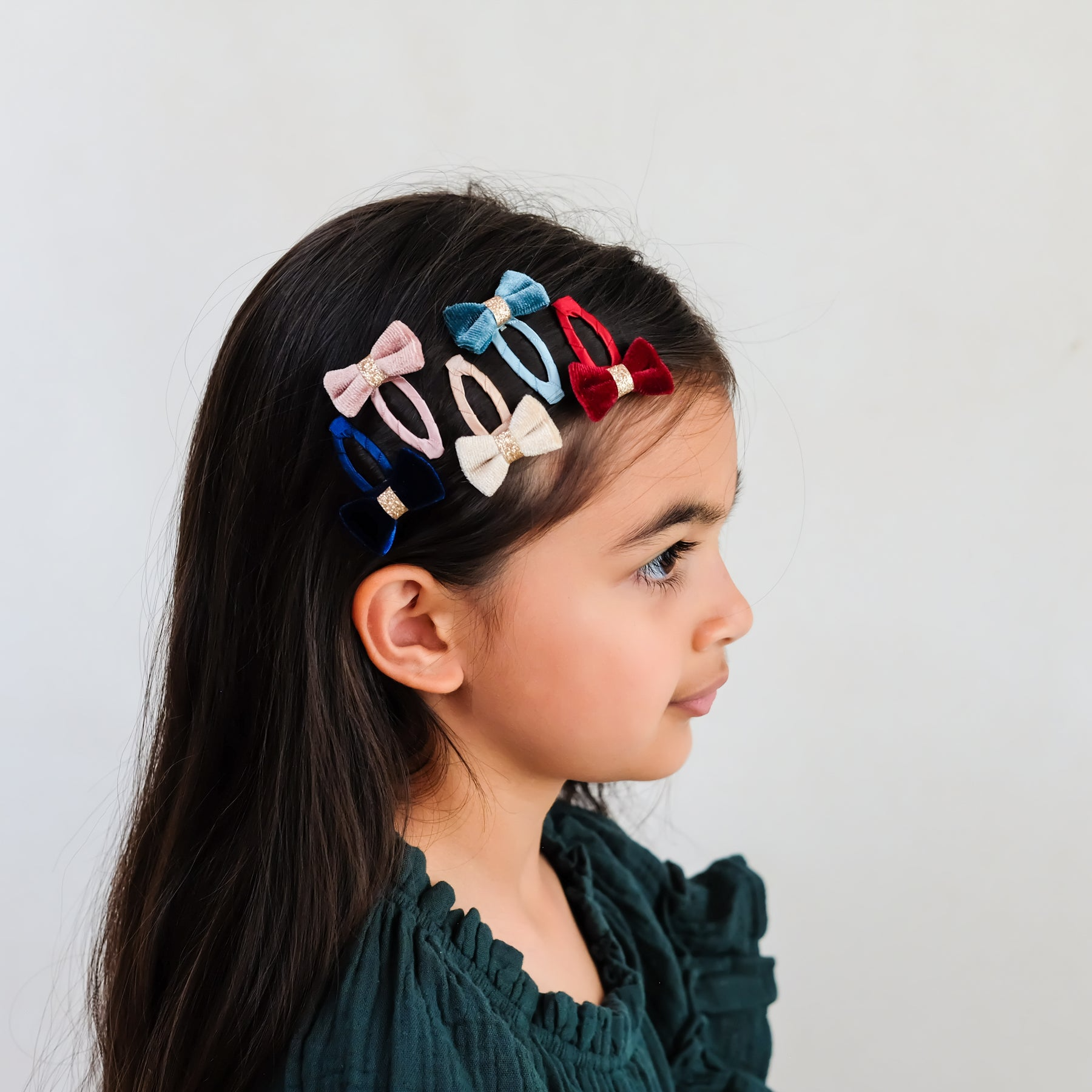 Mimi & Lula - Tinkerbell Bow Mini Clips Multi