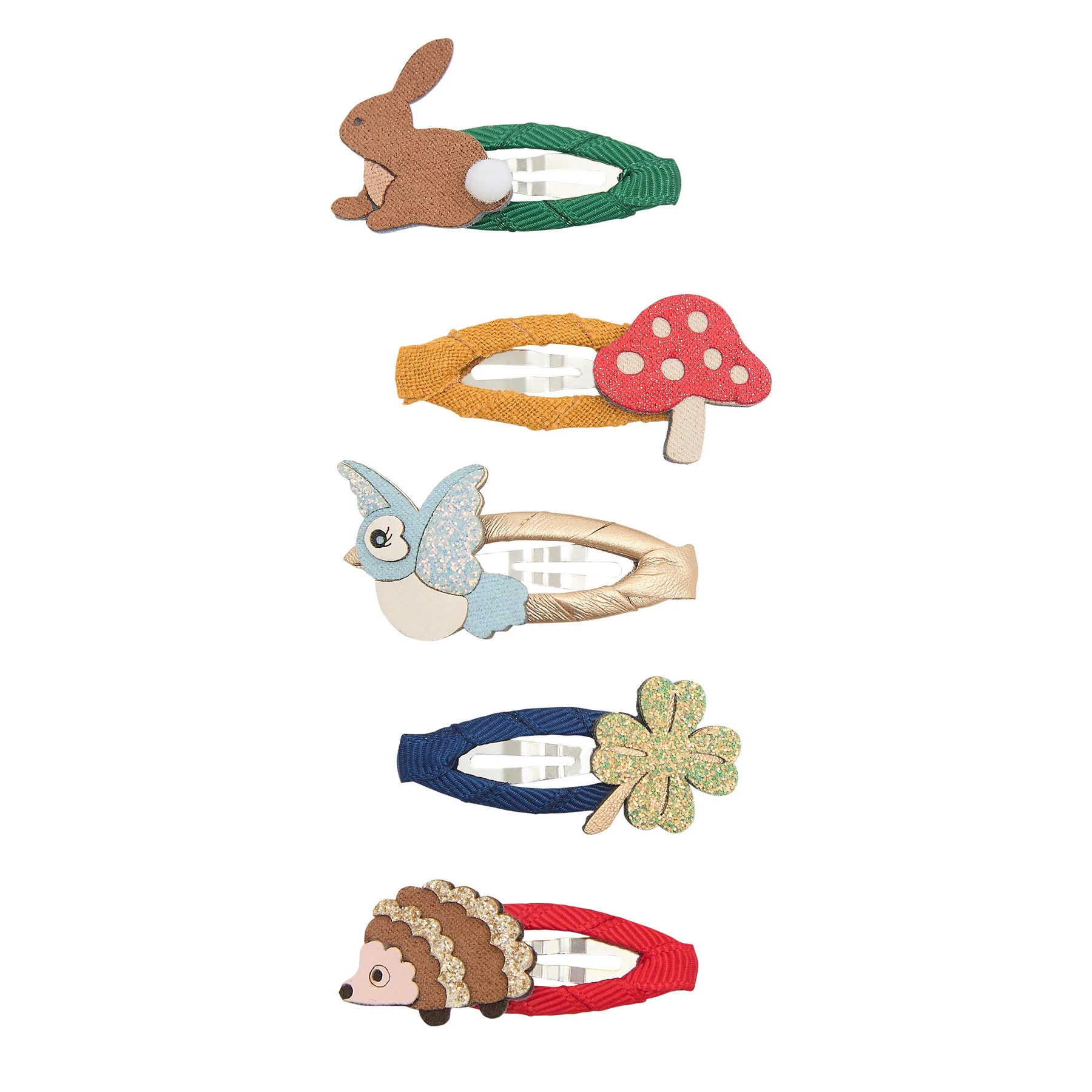 Mimi & Lula - Woodland Mini Clips Bright Multi