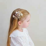 Mimi & Lula - Scallop Heart Clips Pink