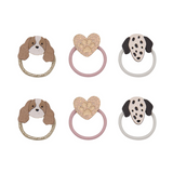 Mimi & Lula - Mini Hair Ties - Puppy Love