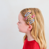 Mimi & Lula - Rudolph Bow Clips Multi