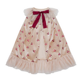 Mimi & Lula - Cherries Velvet Cape