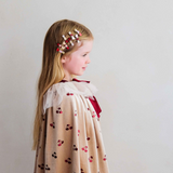 Mimi & Lula - Cherries Velvet Cape