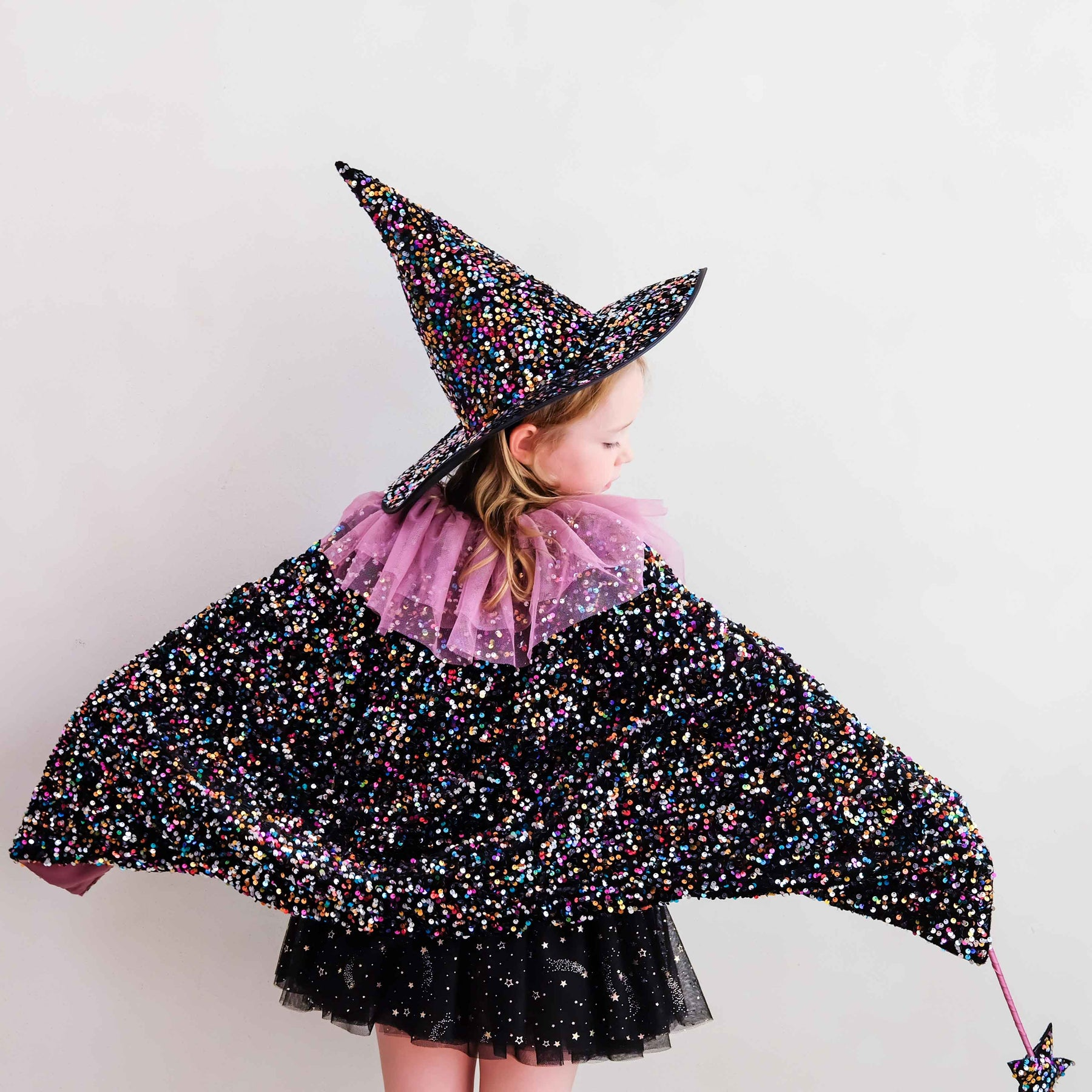 Mimi & Lula - Ruffle Dazzle Sequin Cape