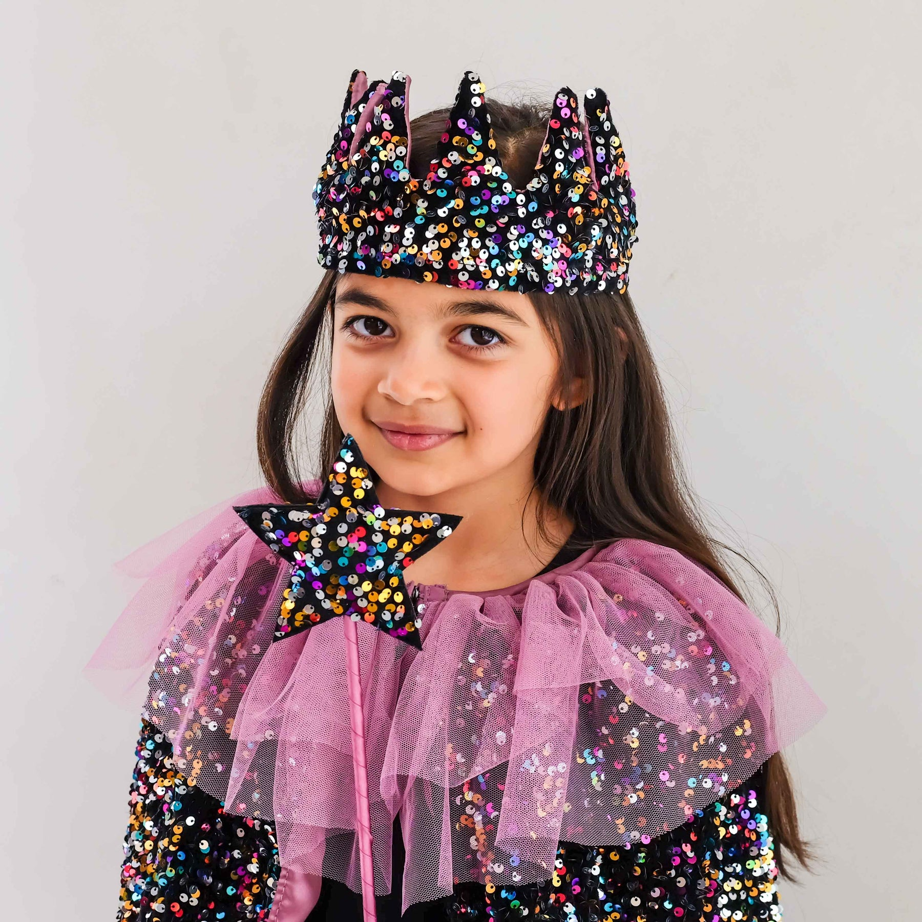 Mimi & Lula - Ruffle Dazzle Sequin Cape