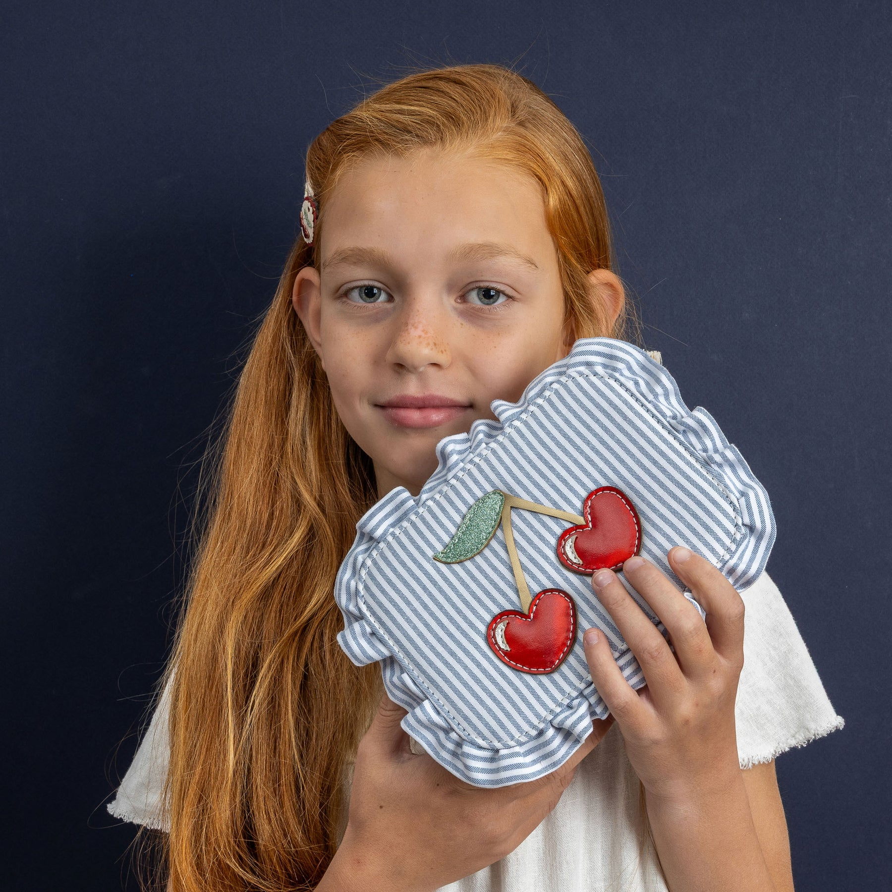 Mimi & Lula - Striped Cherry Bag