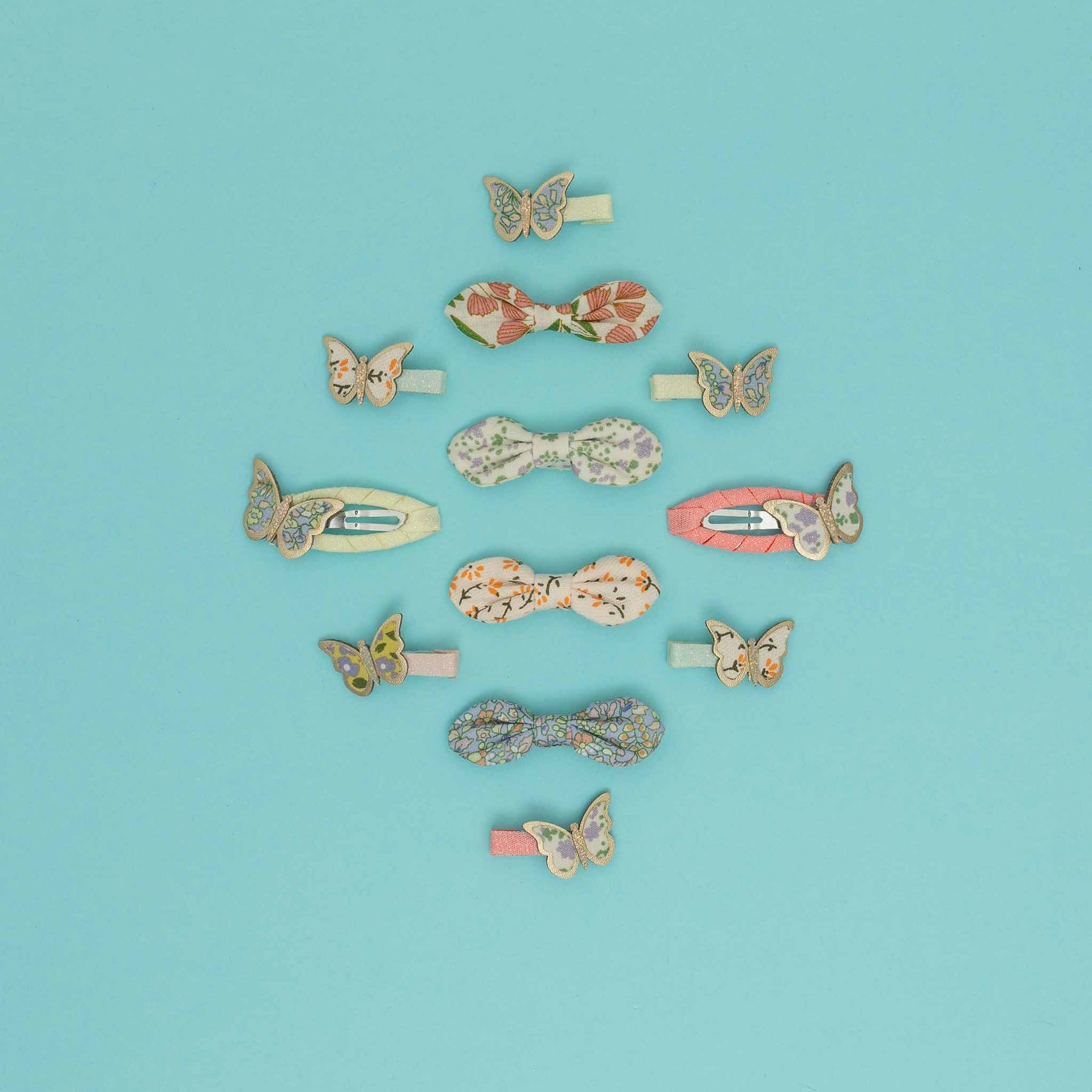 Mimi & Lula - Floral Butterfly Mini Clips
