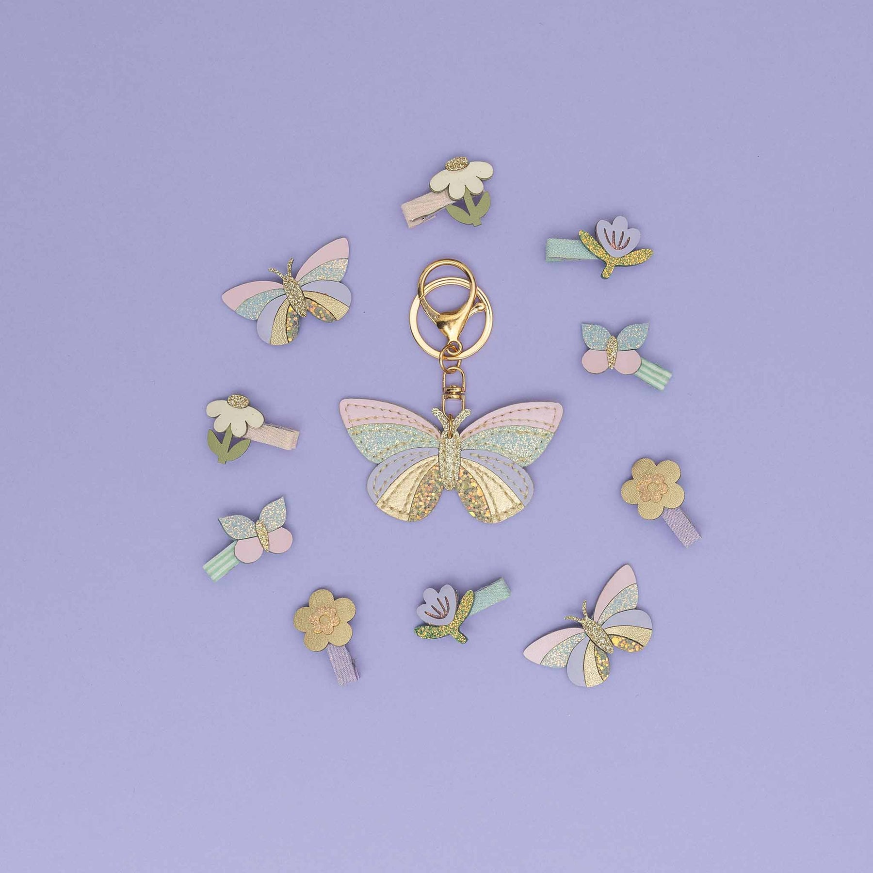 Mimi & Lula - Butterfly Keyring