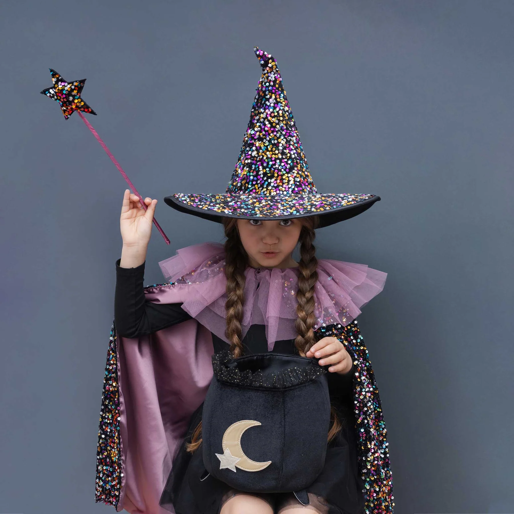 Mimi & Lula - Dazzle Sequin Witch Hat