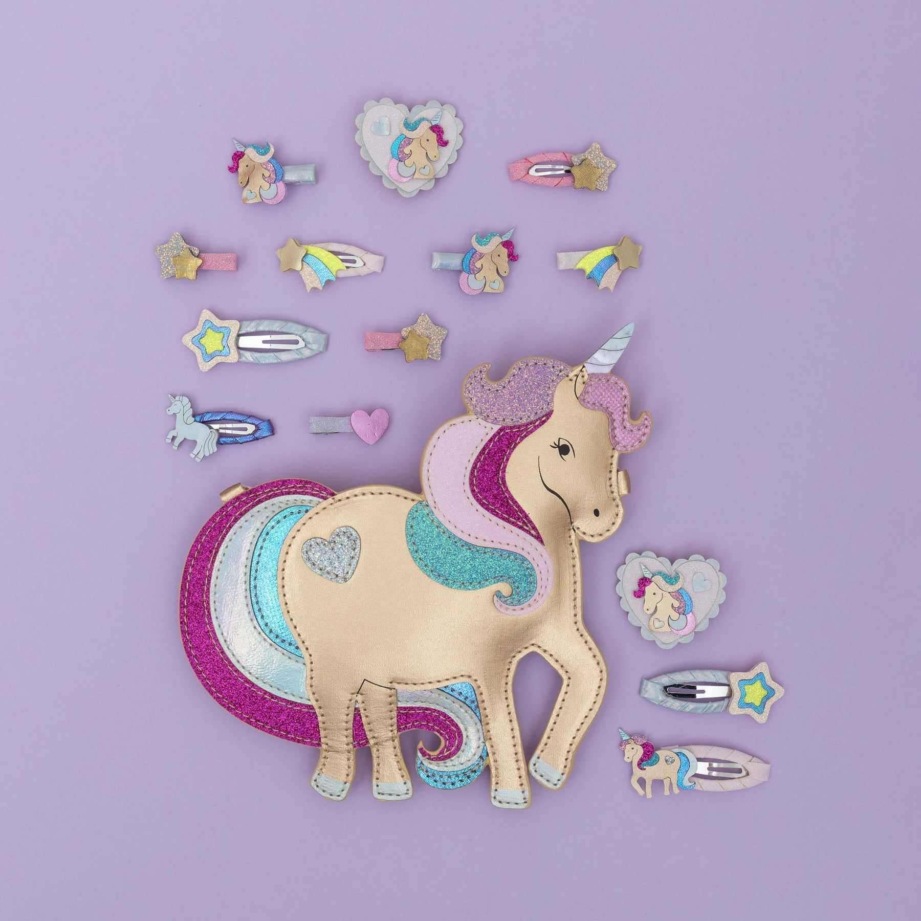 Mimi & Lula - Magic Unicorn Clips Pink