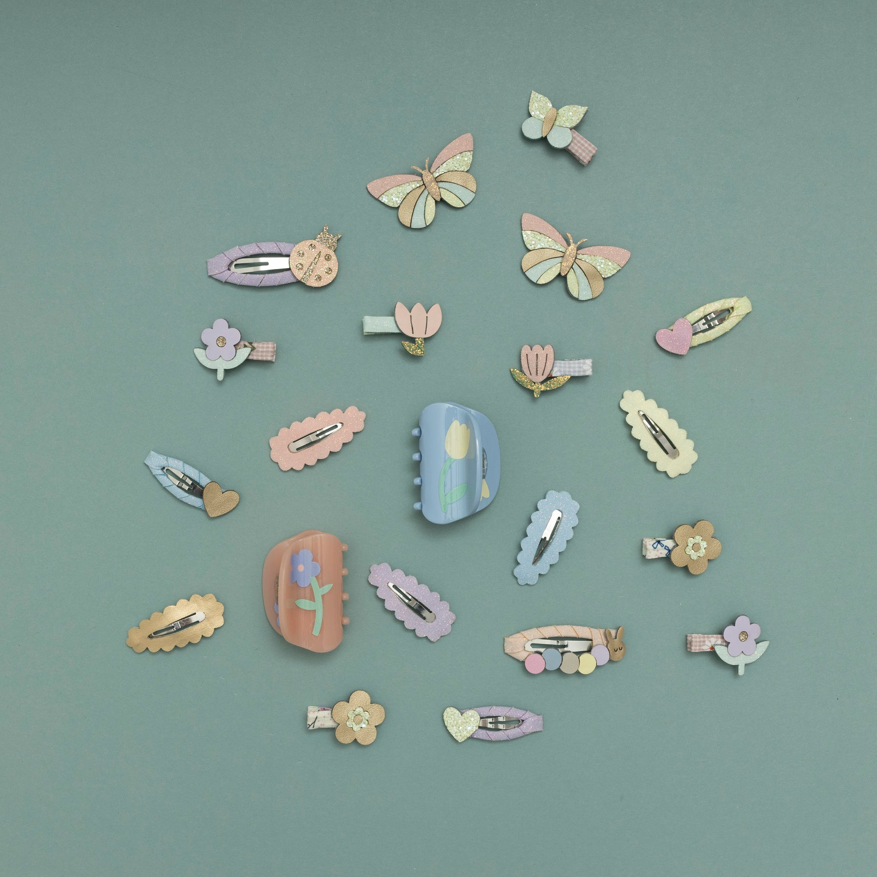 Mimi & Lula - Floral Acetate Claw Clips