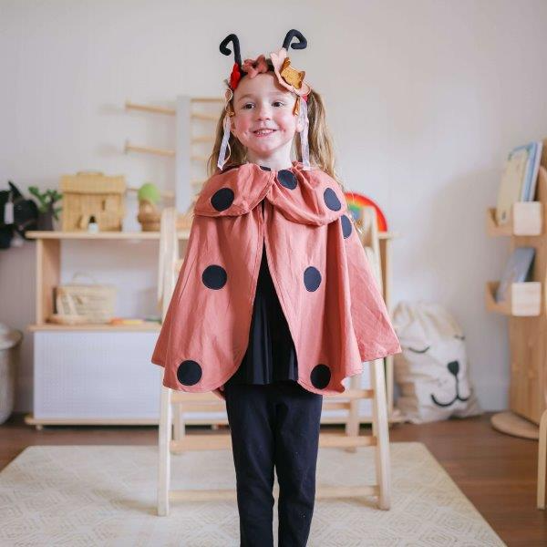Fabelab - Dress Up Ladybug Cape Set