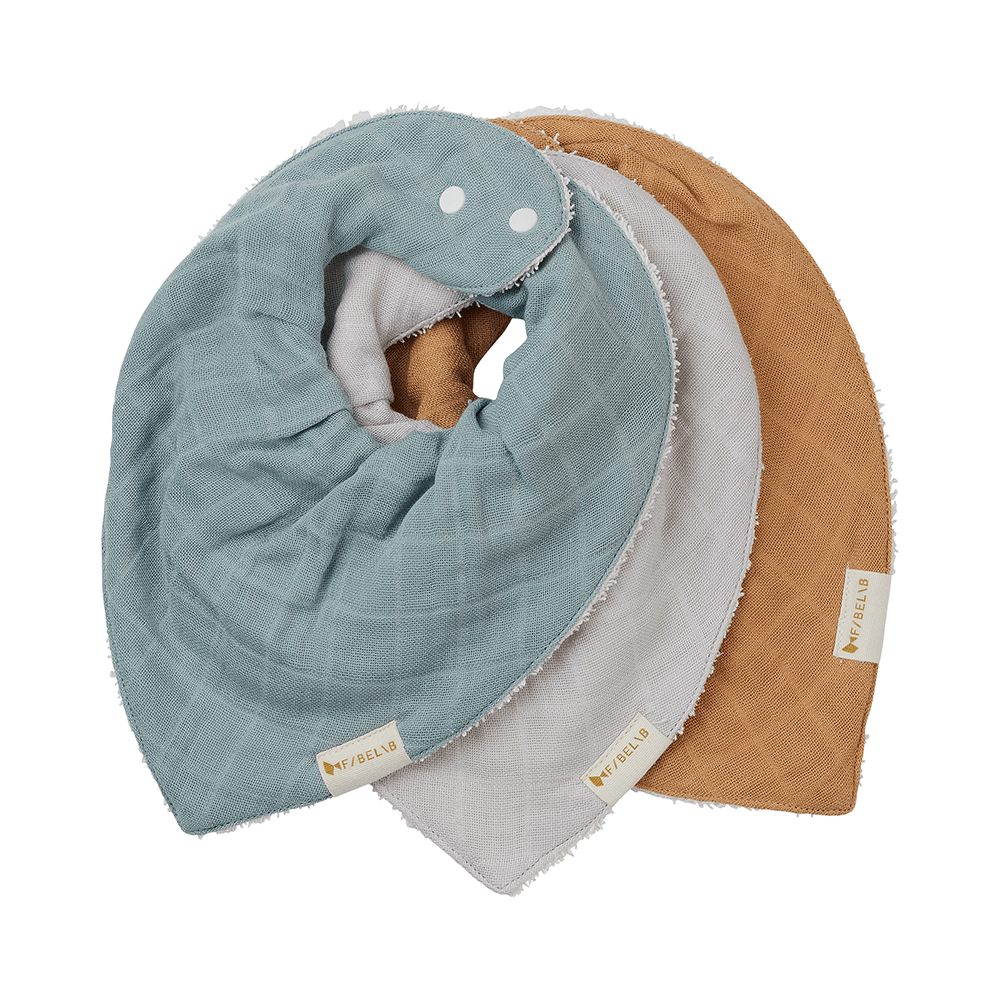 Fabelab - Bandana Bibs - Galaxy 3pk