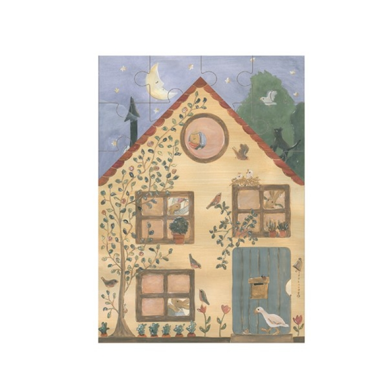 MULTI LAYER PUZZLE - RABBITS IN A HOUSE