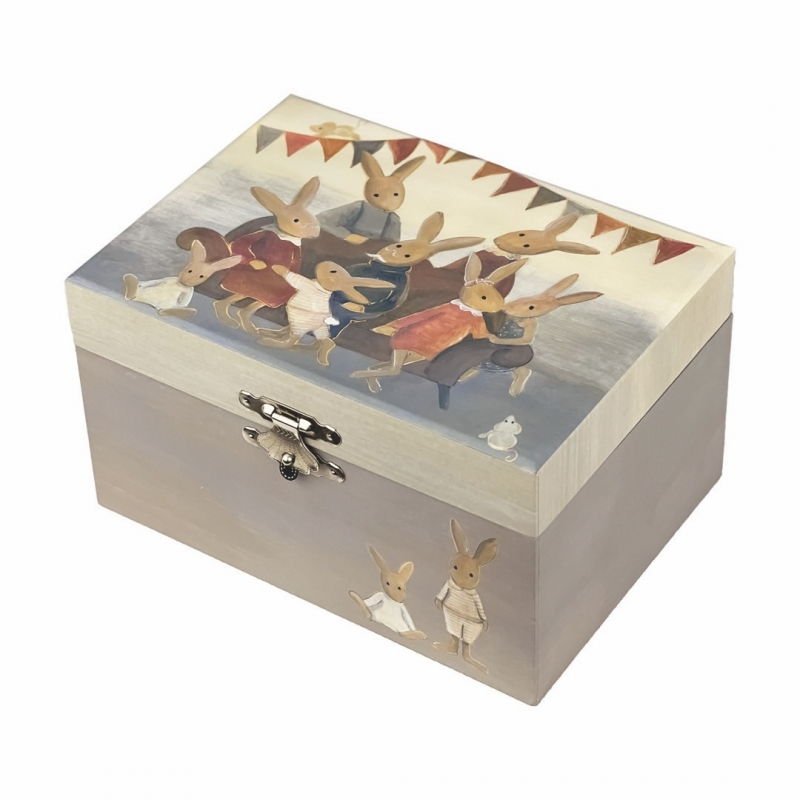 Musical Jewellery  Box - Rabbit
