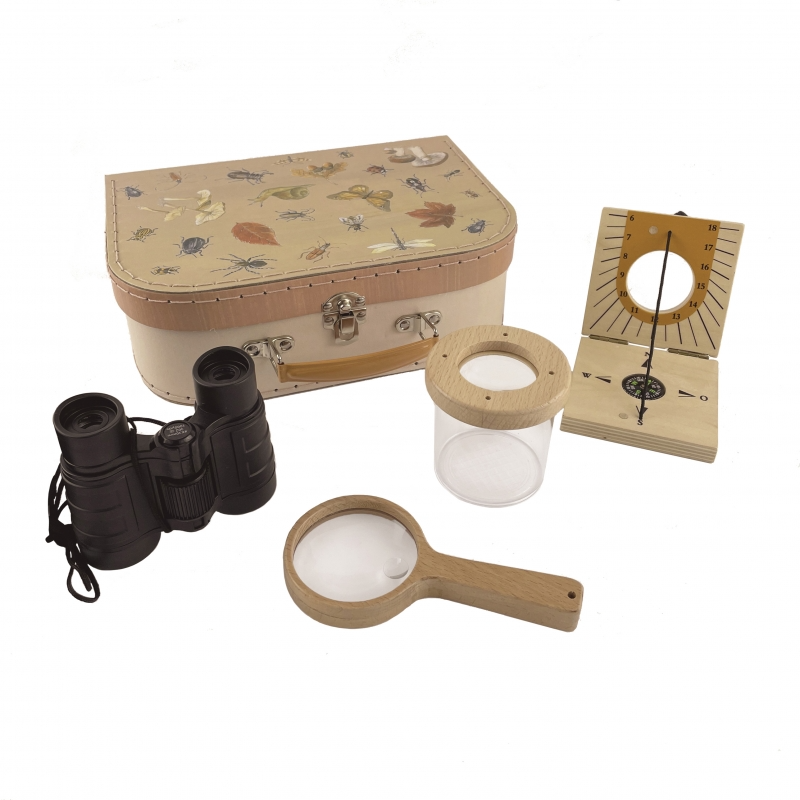 Egmont - Explorer Set Wooden in Suitcase
