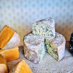 Ratatouille Miniatures - Blue Cheese Wheel with cut wedge