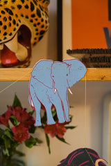 East End Press - Safari Animals Sewn Garland
