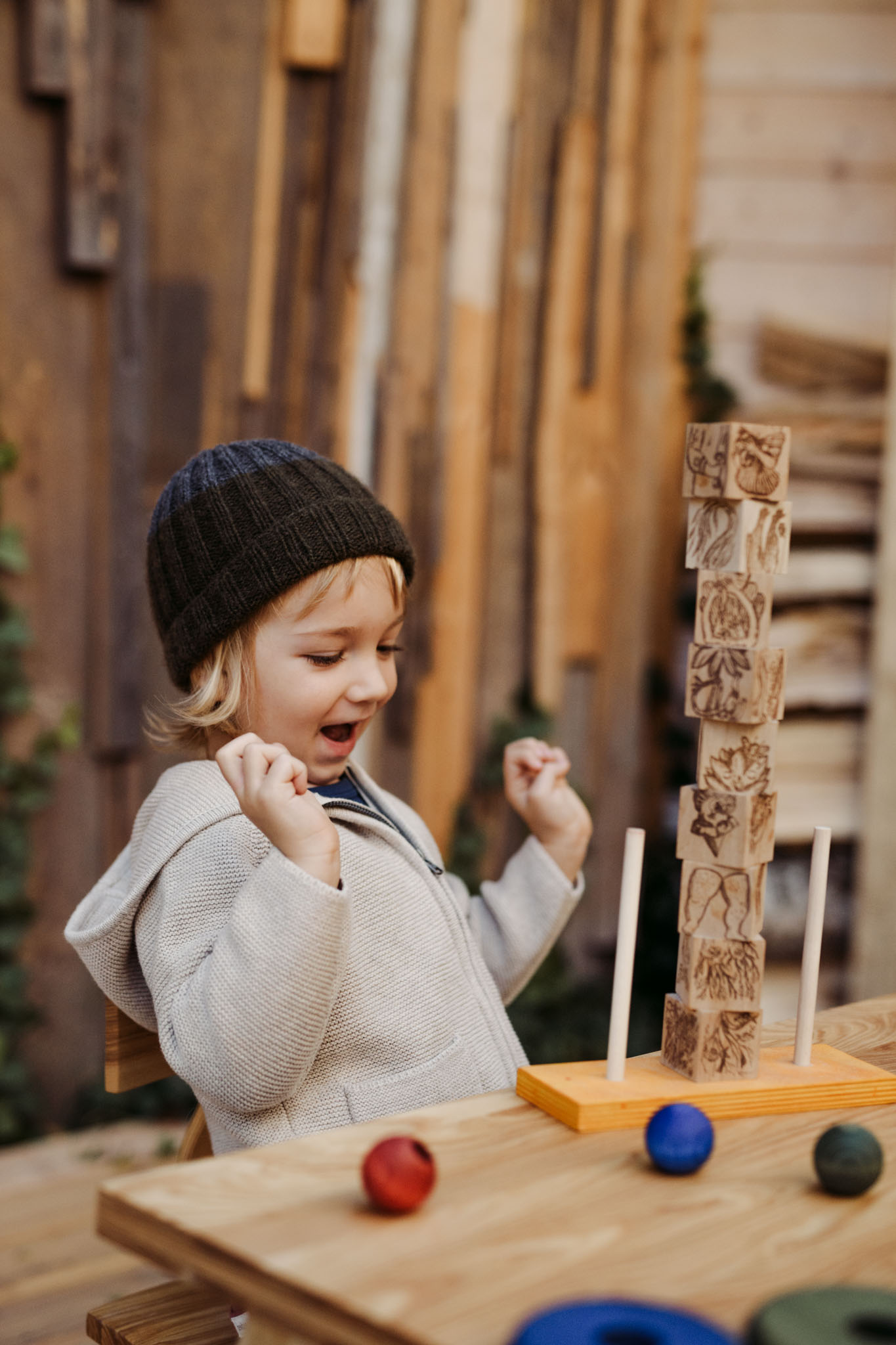 Wooden Story - Dreamland Rainbow Stacking Toy