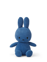 Bon Ton Toys - Miffy Corduroy 23cm - Kobalt Blue