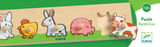 Djeco - Large Button Puzzle - Farm'n'co