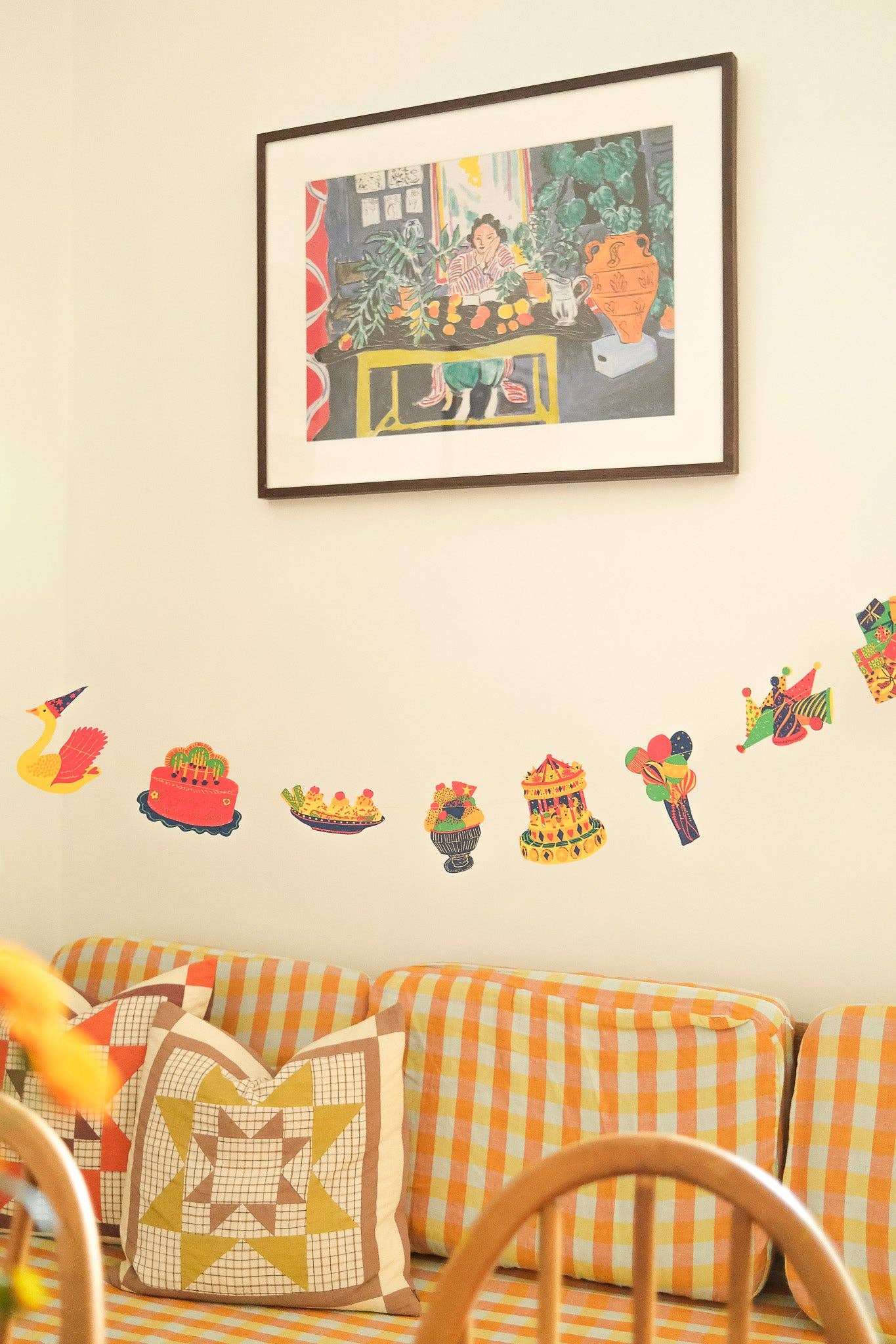 East End Press - Birthday Party Sewn Garland