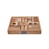Wooden Story - Natural Blocks in Tray - 30 piece