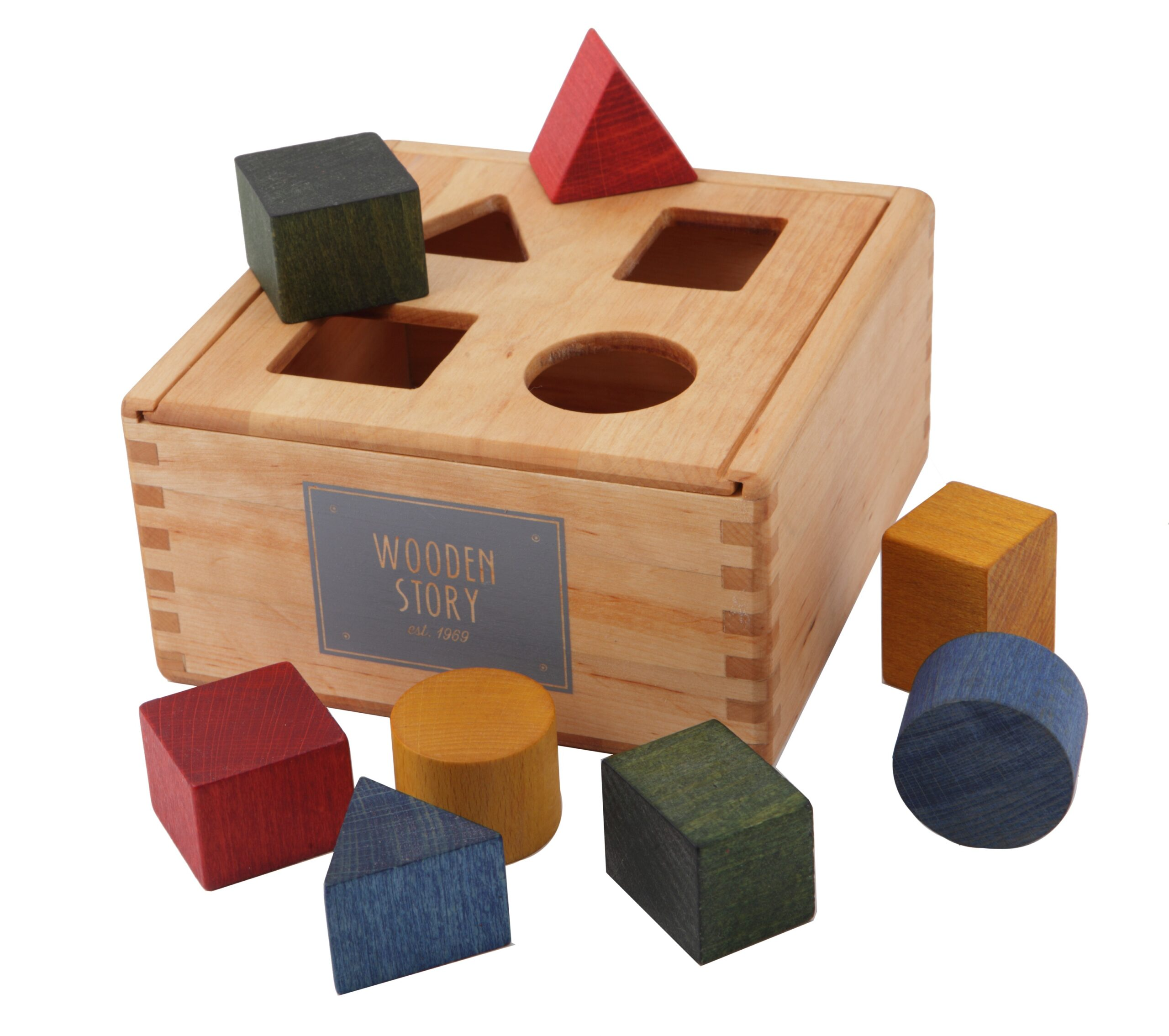 Wooden Story - Rainbow Shape Sorter