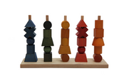 Wooden Story - Rainbow Stacking Toy