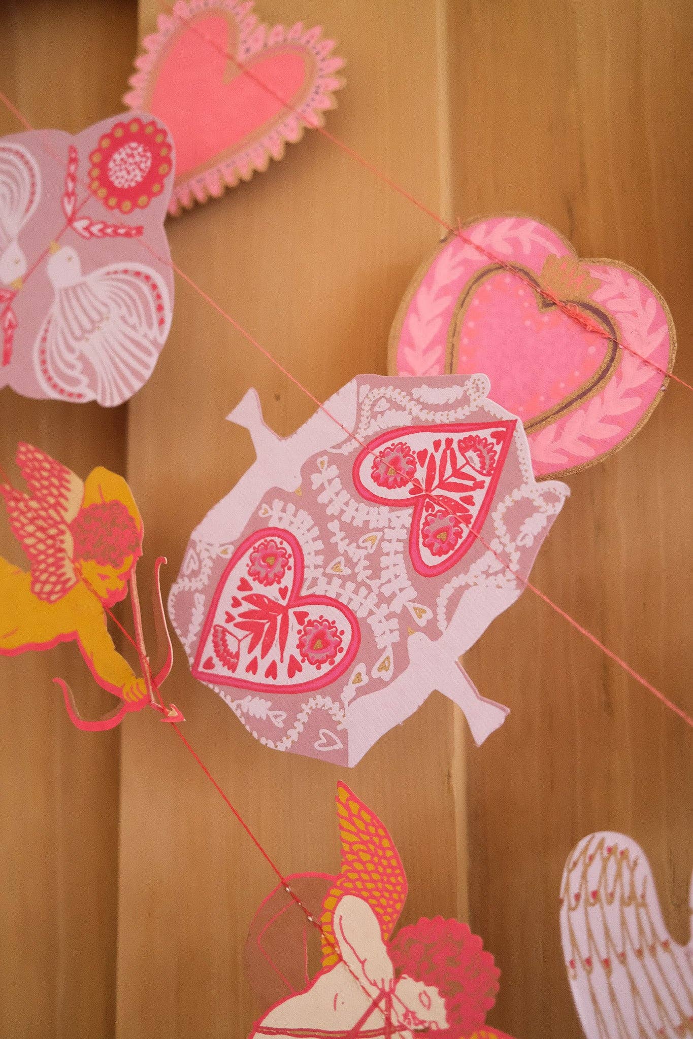 East End Press - Love Birds Sewn Garland