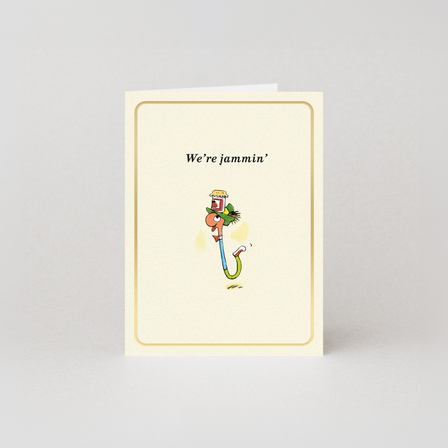 Richard Scarry - Mini Card - We're Jammin'