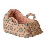 Maileg - Carry Cot Baby Mouse - Rose