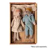 Maileg - Pyjamas Mint/Sand - Dad Mouse
