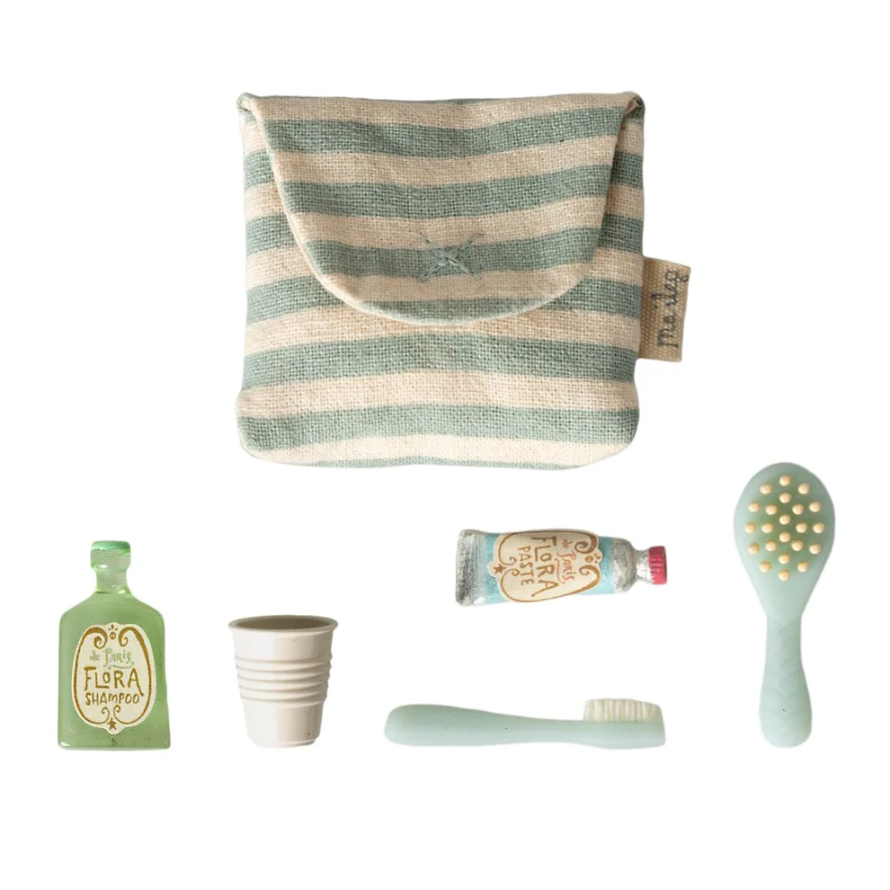 Maileg - Toothbrush Set Mouse Blue PREORDER ONLY DUE APR