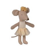 Maileg - Ballerina Mouse Little Sister Off White REORDER ONLY DUE MAY
