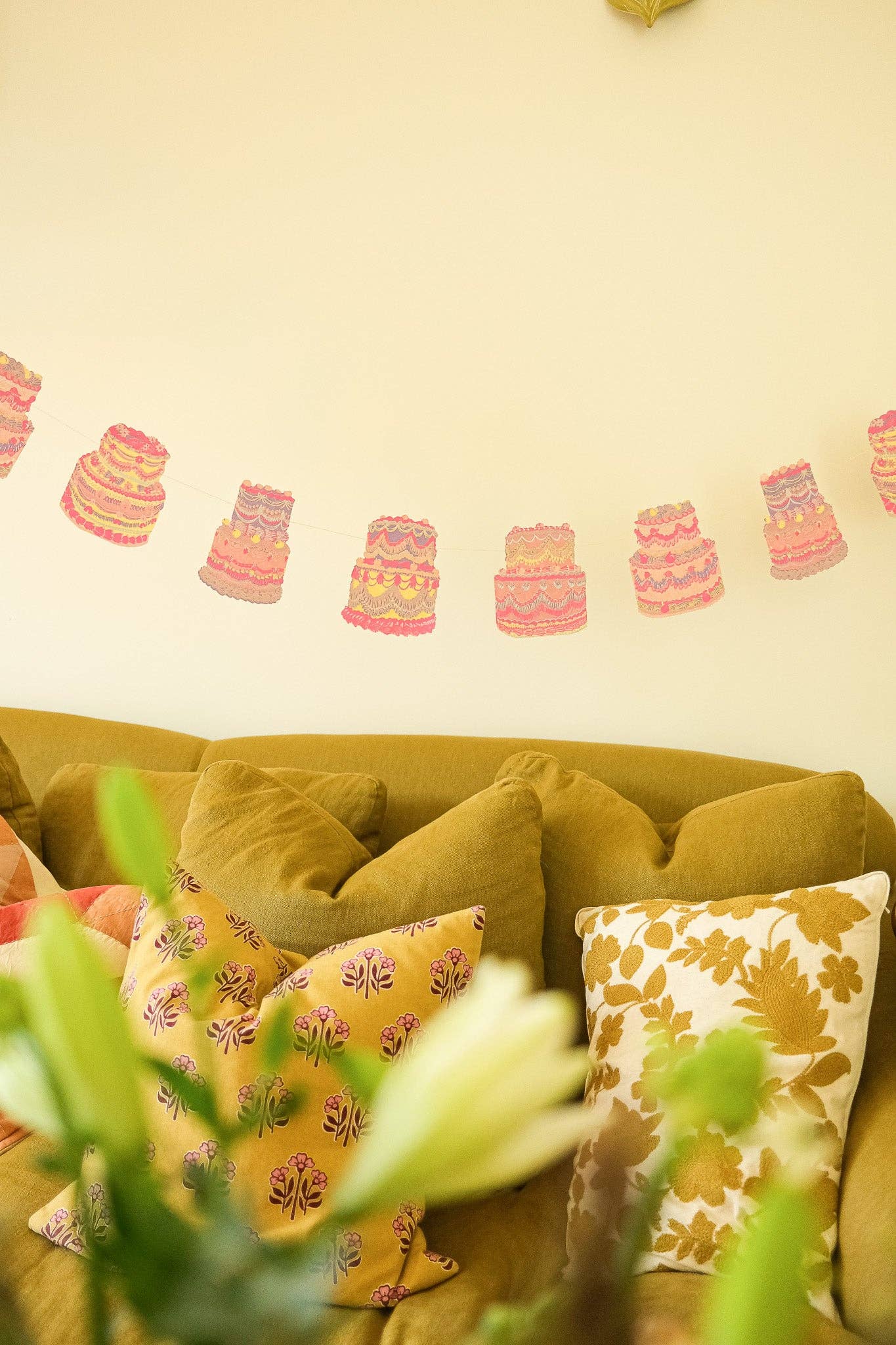 East End Press - Celebration Cakes Sewn Garland