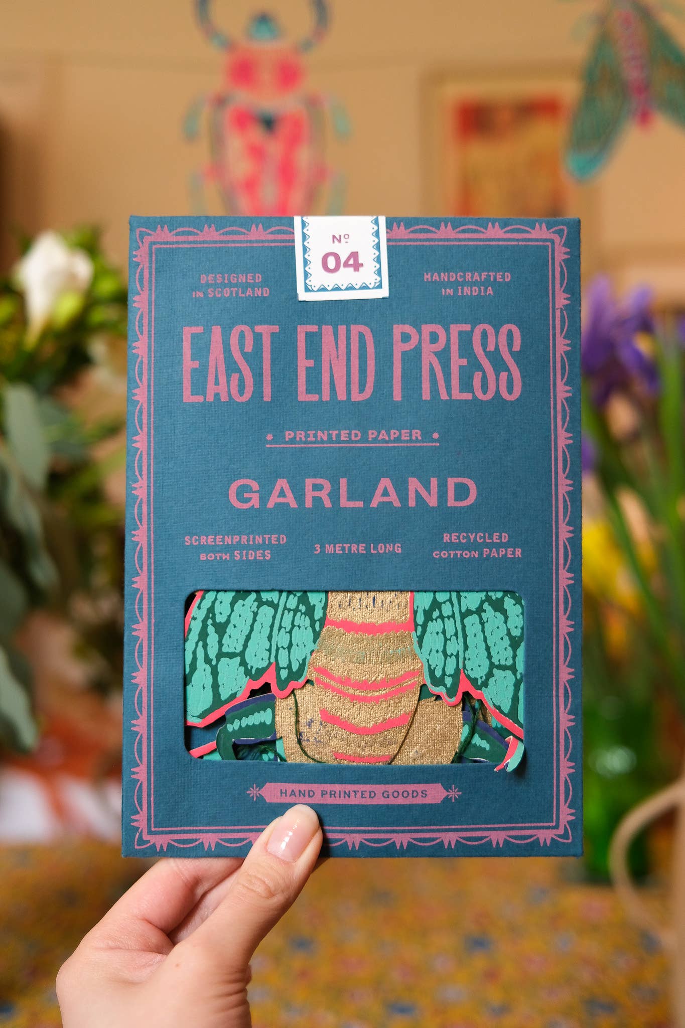 East End Press - Insects Sewn Garland