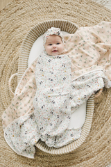 LouLou Lollipop - Muslin Swaddle - Bumble Bees