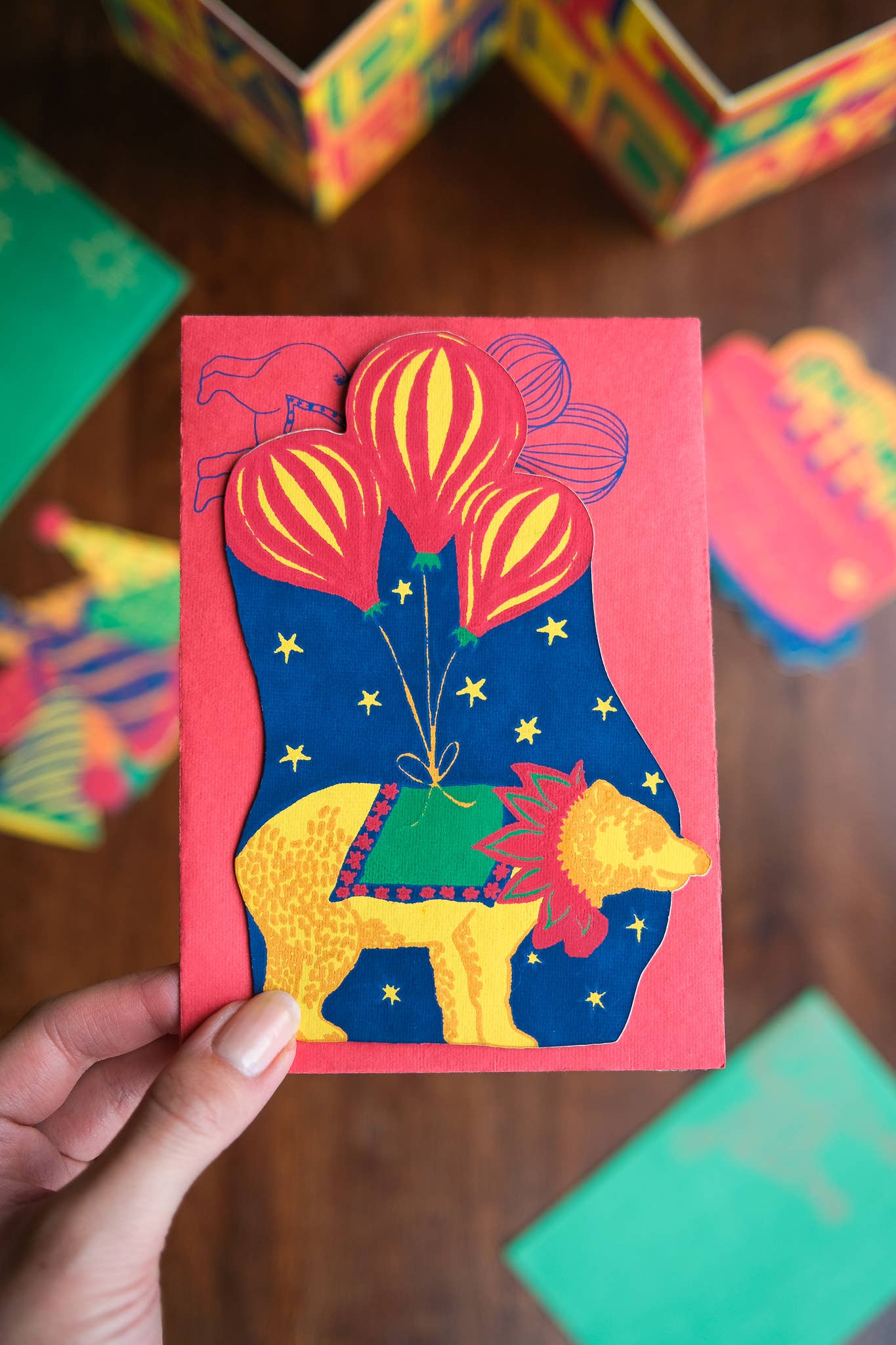 East End Press - Party Bear Greeting Card