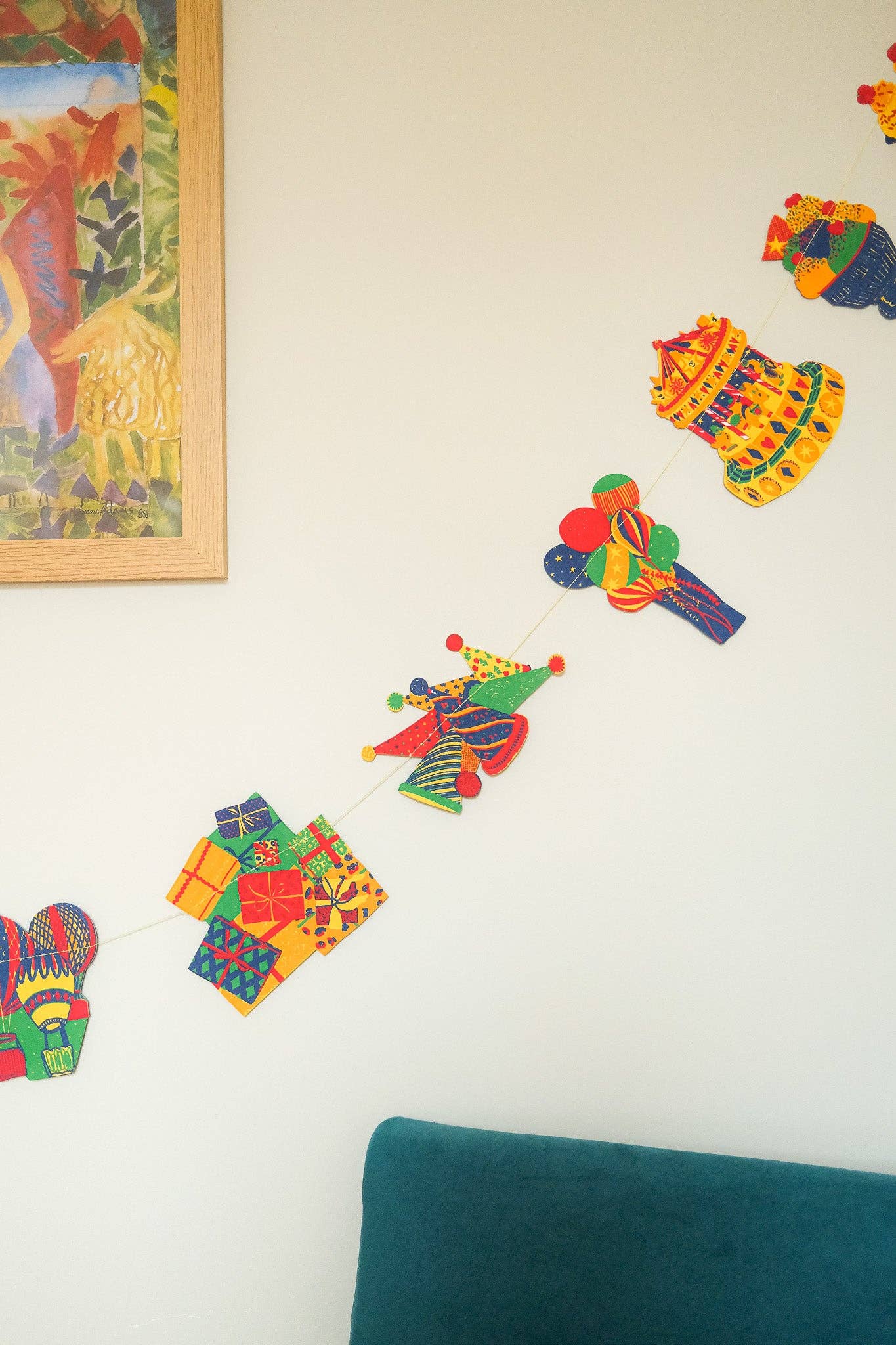 East End Press - Birthday Party Sewn Garland