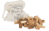 Wooden Story - Natural Blocks in Sack - 100 piece