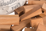 Wooden Story - XL Natural Blocks in Sack - 50 piece